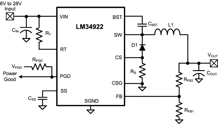 LM34922 Datenblatt, Produktinformationen und Support