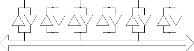  代表的な双方向バス