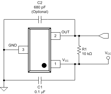 DRV5021-Q1 drv5021-proximity-sensing-circuit.gif