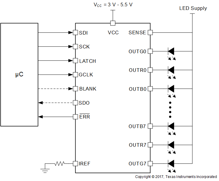 TLC6C5724-Q1 typical-applicaiton-schematic-01-slasek2.gif