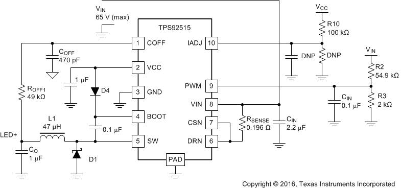 TPS92515AHV-Q1 TypAppSchematic_numbers.gif