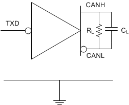 TCAN330 TCAN332 TCAN334 TCAN337 TCAN330G TCAN332G TCAN334G TCAN337G Supply Test Circuit