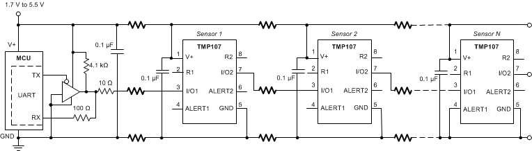 TMP107-Q1 appdiagram1_sbos716.gif