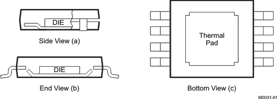 OPA892 OPA2892 Views of
Thermally-Enhanced DGN Package OPA892 OPA2892 Views of
Thermally-Enhanced DGN Package