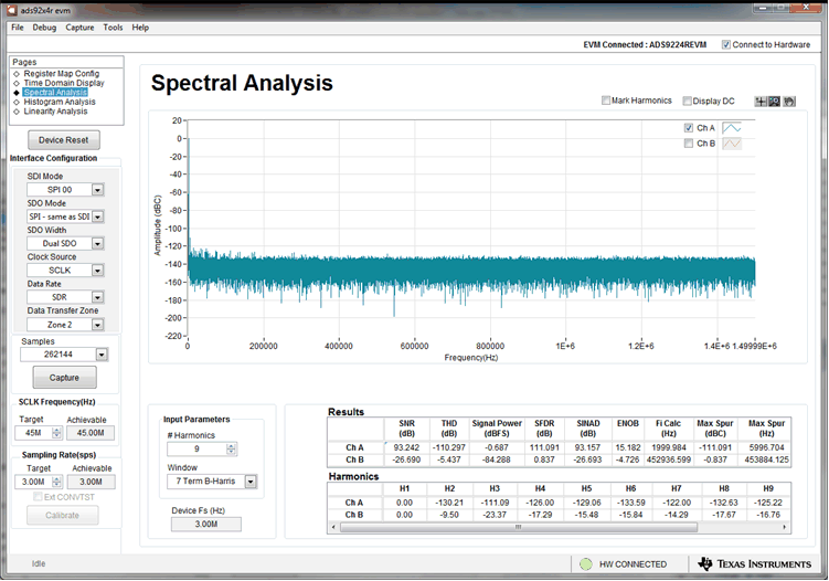 Spectral Analysis Tool
