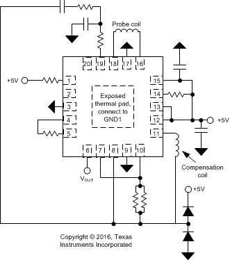 DRV401-Q1 PCB_Layout_SBOS814.gif