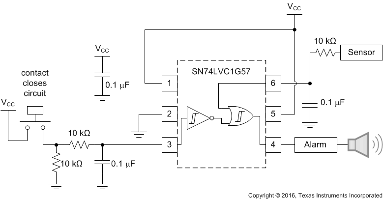 SN74LVC1G57 SCES414app.gif