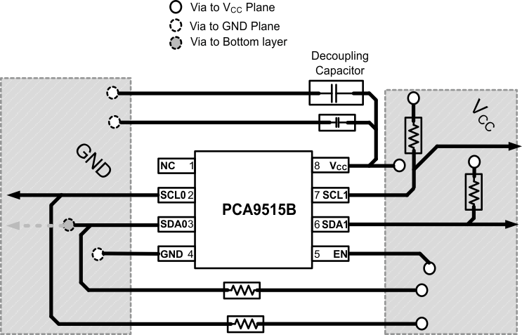 PCA9515B PCA9515B_layout.gif