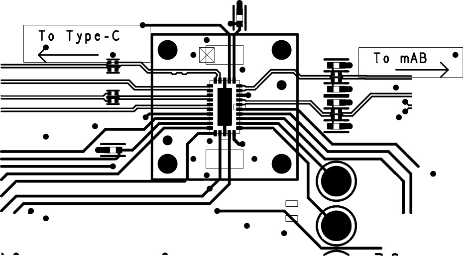 HD3SS3220 HD3SS3220L Layout Example