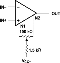 TL071 TL071A TL071B TL071H TL072 TL072A TL072B TL072H TL072M TL074 TL074A TL074B TL074H TL074M Input
                    Offset-Voltage Null Circuit  for PS Package (SO,
                    8) Only