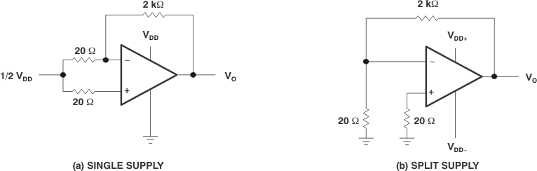 TLC27L1 TLC27L1A Noise-Test Circuit