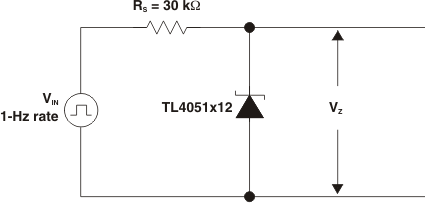 TL4051 Start-Up Characteristics Test Circuit