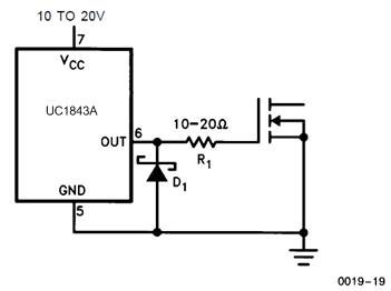 UC1842A-SP UC1844A-SP direct_MOSFET_drive_lus872.gif