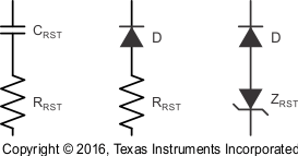UCC28070-Q1 Possible Reset Networks
