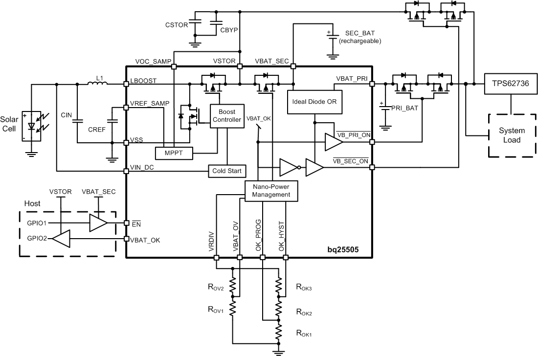 bq25505 solar charger circuit