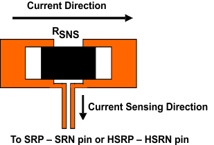 BQ40Z80 Sensing Resistor PCB Layout