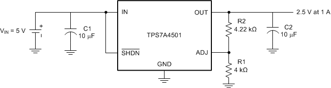 TPS7A4501 TPS7A4515 TPS7A4518 TPS7A4525 TPS7A4533 adjoutputoperation1.gif