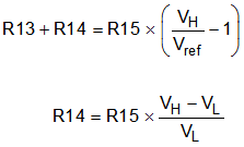 TPS65051-Q1 tps65051-q1-reset-equation.gif