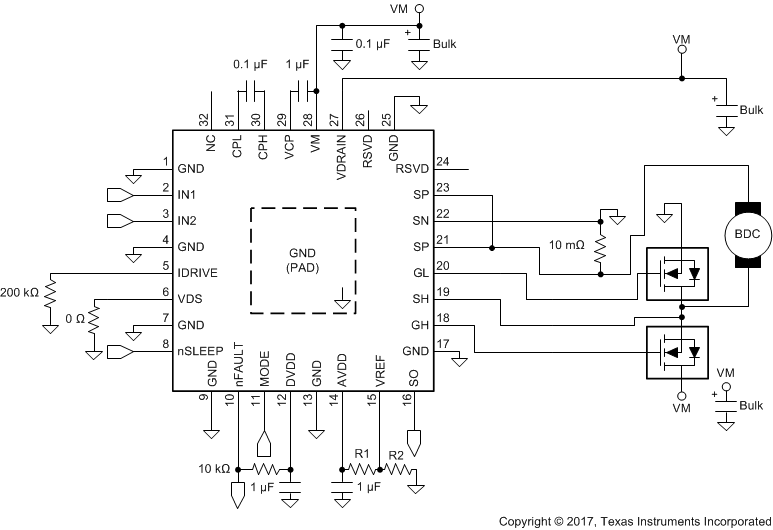 DRV8702D-Q1 DRV8703D-Q1 drv870xd-q1-typical-application-schematic.gif
