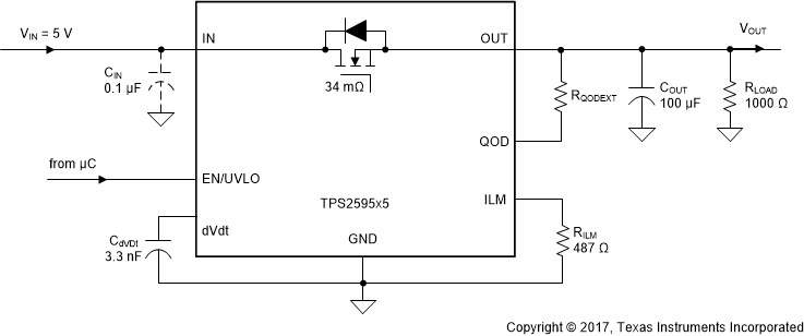 TPS2595 tps2595x-circuit-implementation-with-quick-output-discharge-function-block-diagram.gif