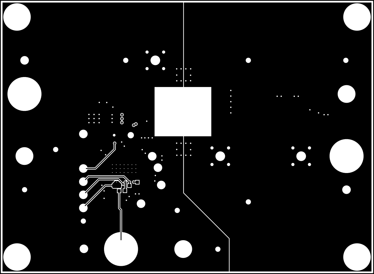 TPS7H5020FLYEVM Layer 4 (Bottom)