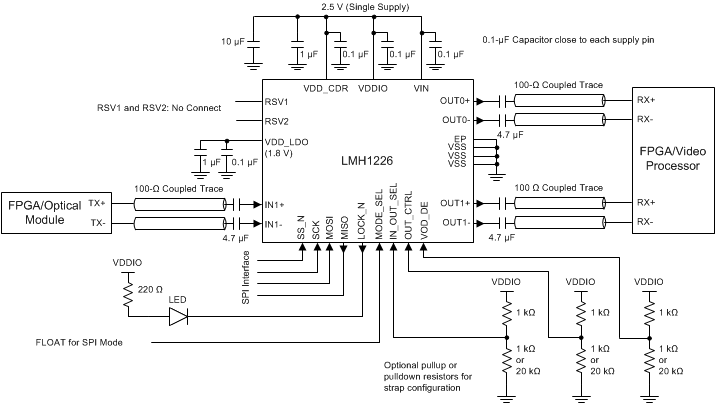 LMH1226 spi_mode_connection_diagram_snls517.gif