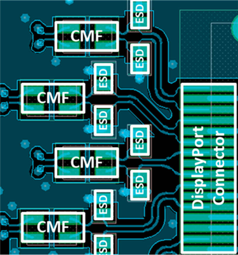  DisplayPort Placement