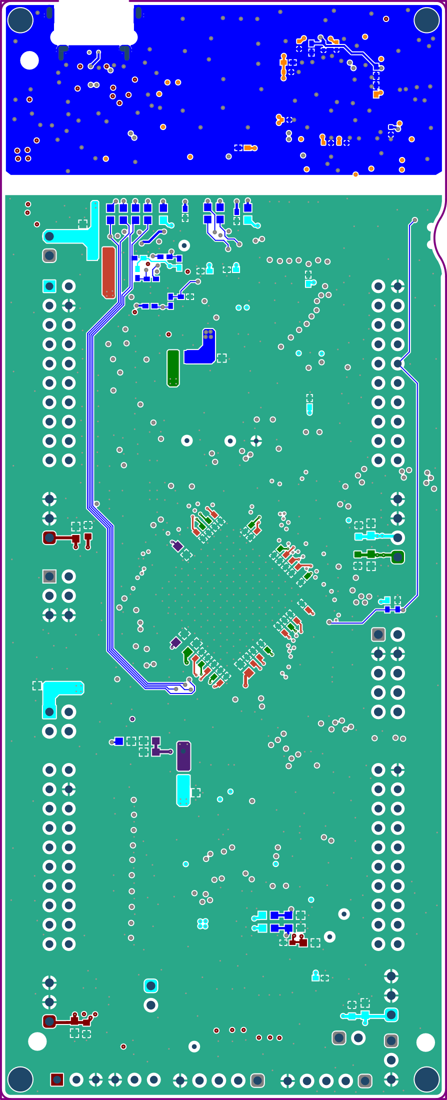LAUNCHXL-F29H85X Bottom Signal - Layer
                    6