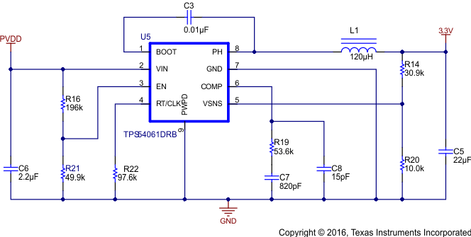 TIDA-00774 tida-00774-schematic-18-to-3.3VDC-converter.gif